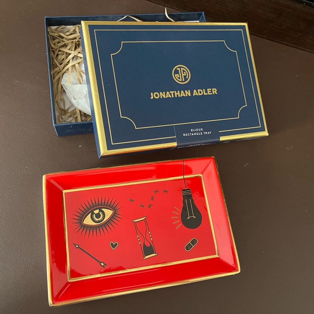 Jonathan Adler Bijoux Rectangle Tray
